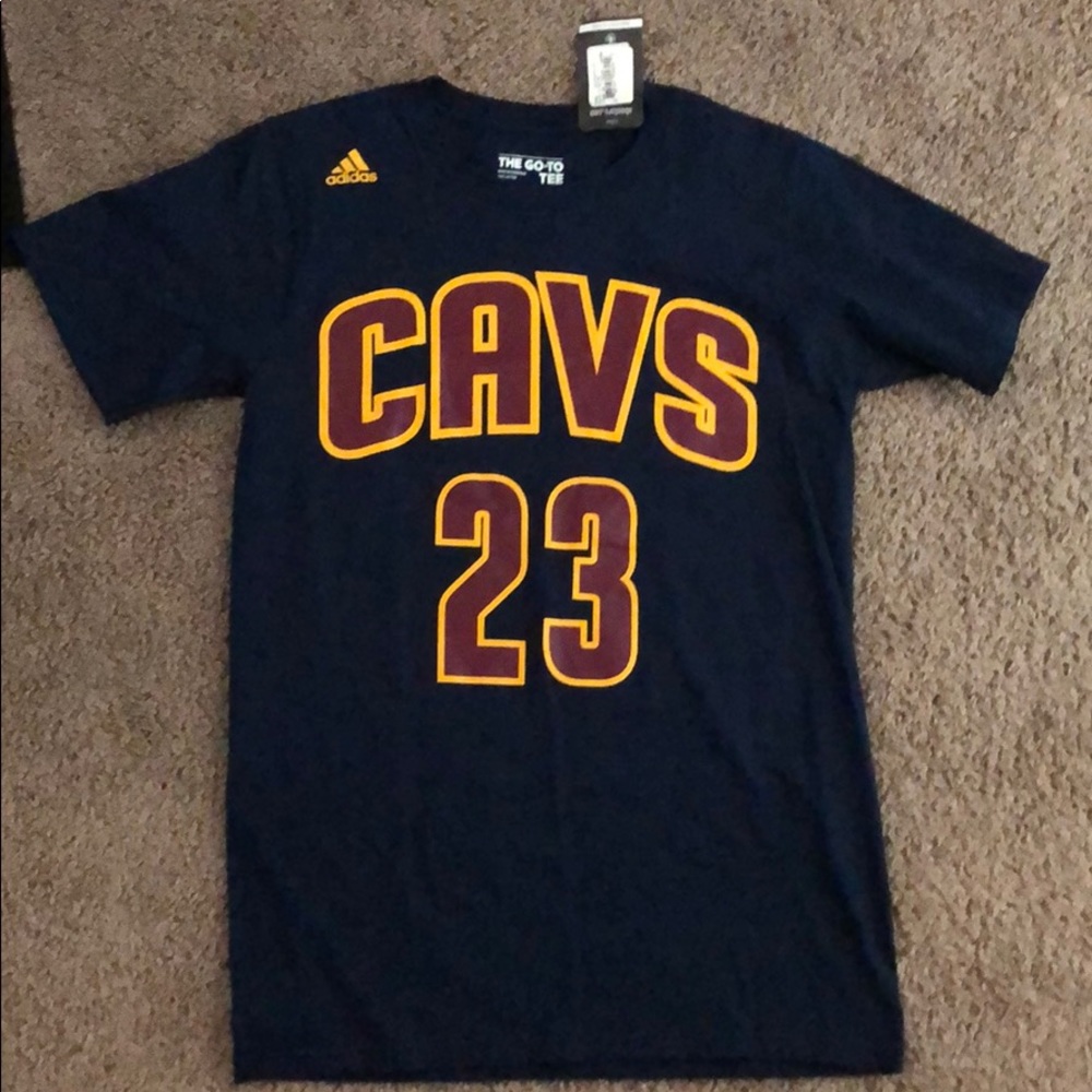 NBA Adidas Cavalier Tee Shirt Lebron James MENS